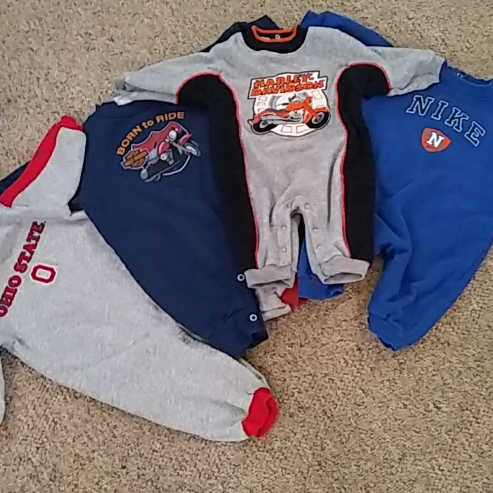 Lot of baby One Piece Button Outfits